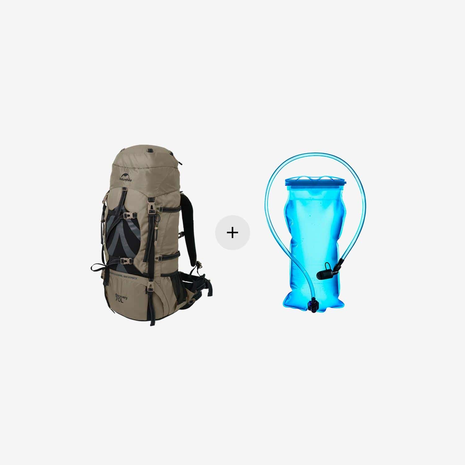 70 5L Hiking Backpack SCUD 3L Hydration Bladder Bundle Naturehike Africa