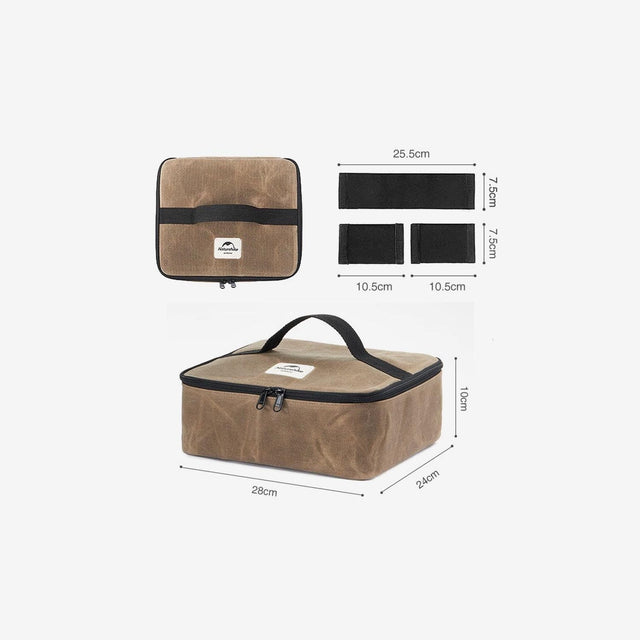 5.4L Square Camping Storage Box