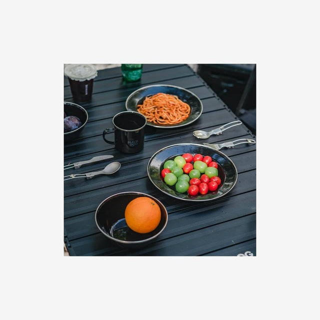 Enamel Camping Tableware Plate