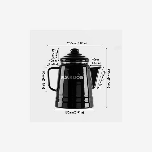 Enamel Coffee Percolator