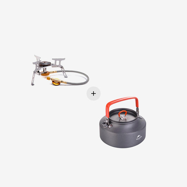 Camp Kettle + Split Folding Camp Stove  Bundle